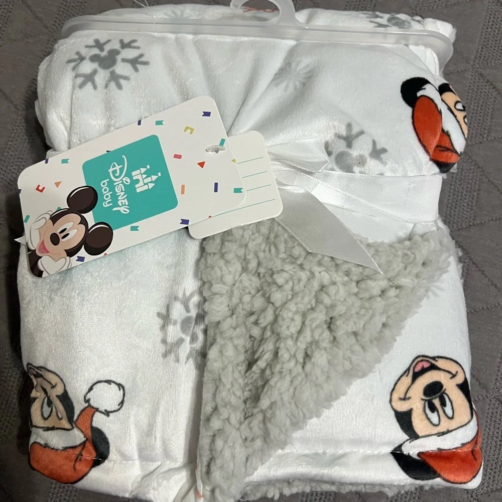 Disney Baby Mickey Mouse Plush Blanket -